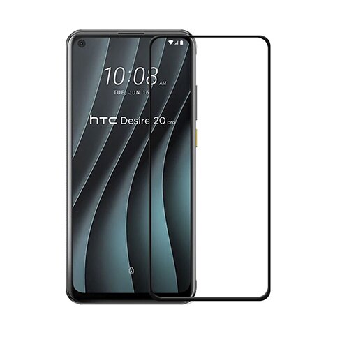 HTC D20 pro 滿版彩色全覆蓋鋼化玻璃膜 手機螢幕貼膜 鋼化玻璃膜