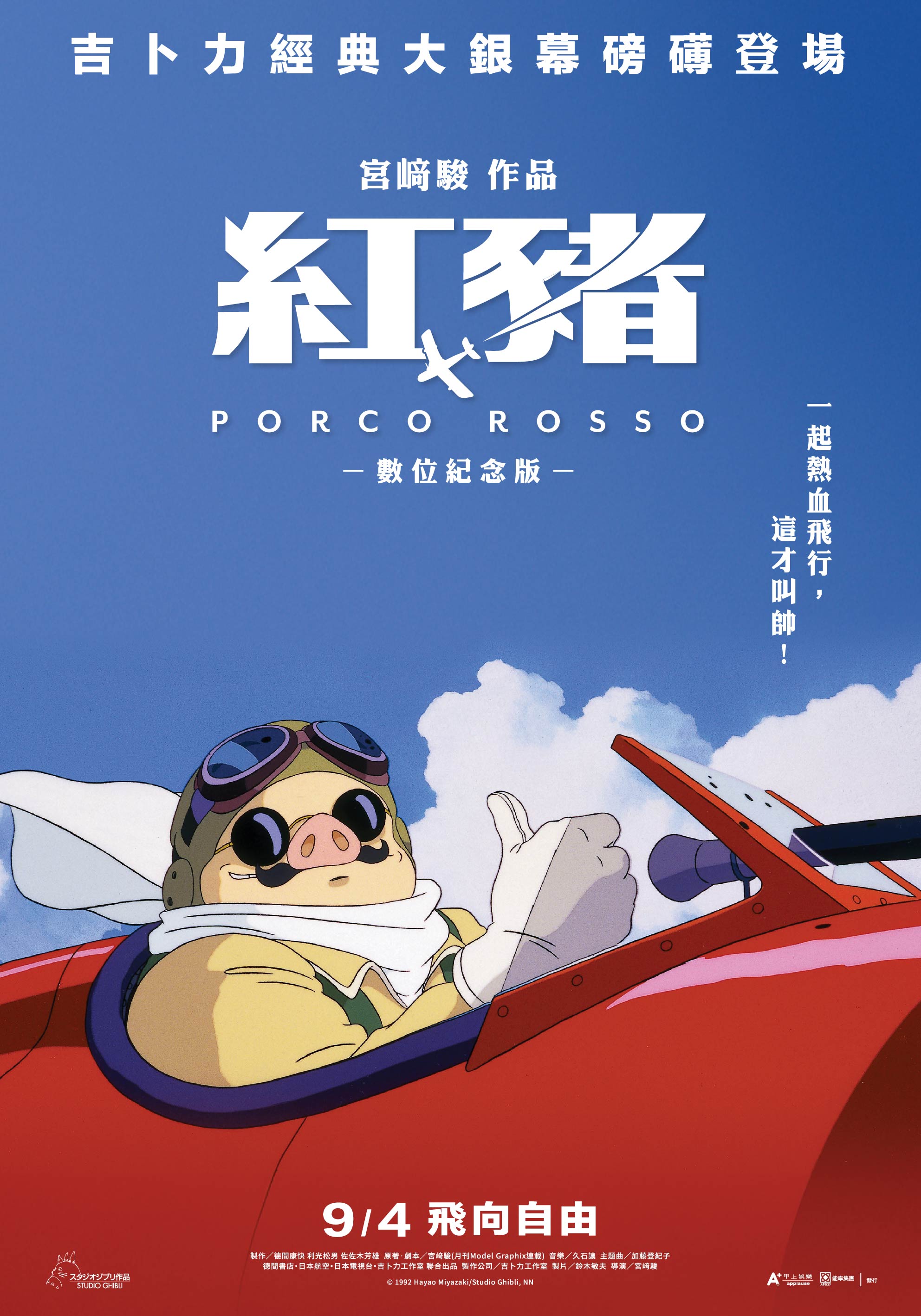 紅豬 Porco Rosso