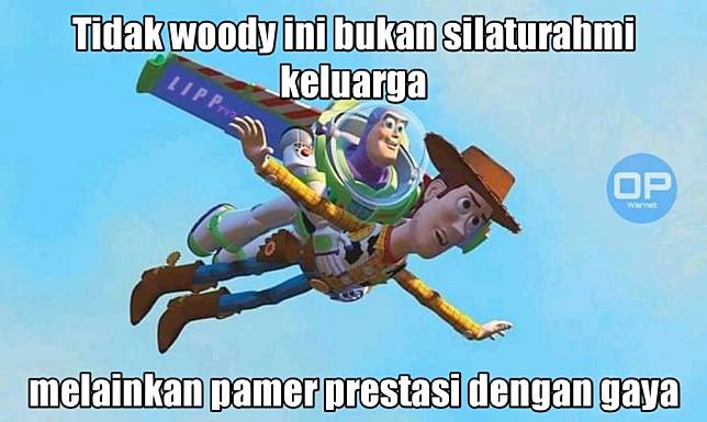 Tidak woody ini bukan terbang