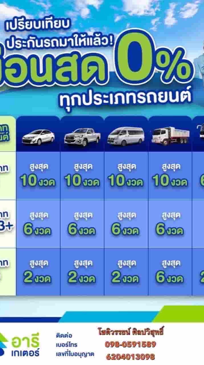 ประกัน รถบรรทุก by เชนโบรกเกอร์