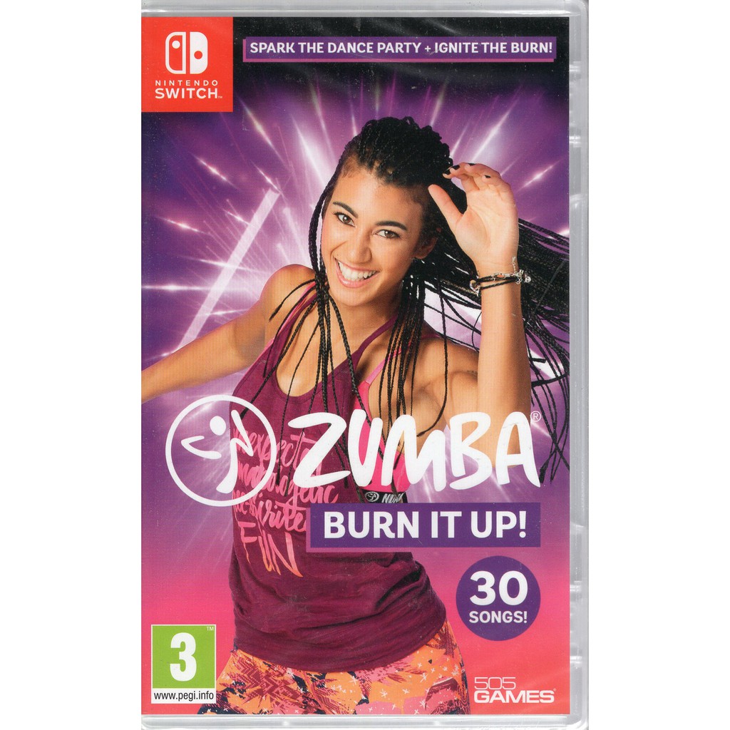 #Switch 遊戲#尊巴健身舞 #燃燒脂肪吧#Zumba: Burn It Up!中文版全新未拆封※軟體屬於著作權商品，經拆封視同購買，恕無法接受退換貨，謝謝 大家都喜歡的舞蹈派對回來了，全球每週都有 1,500 萬人以 Zumba 舞蹈健身。如今您可以隨時享受 Zumba 的樂趣，無論身在何處都能夠進行高強度的訓練或是讓身體隨著配合排行榜金曲與 Zumba 經典樂曲律動。 ※ 請注意：本遊戲無法單獨利用 Nintendo Switch Lite 遊玩，需額外搭配 Joy-Con 控制器使用。 遊戲類型：運動 遊戲人數： 1-多人