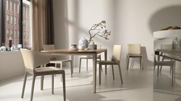 坐上這餐椅，吃飯也變得優雅起來～