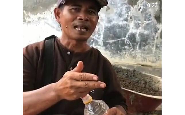 Video viral botol