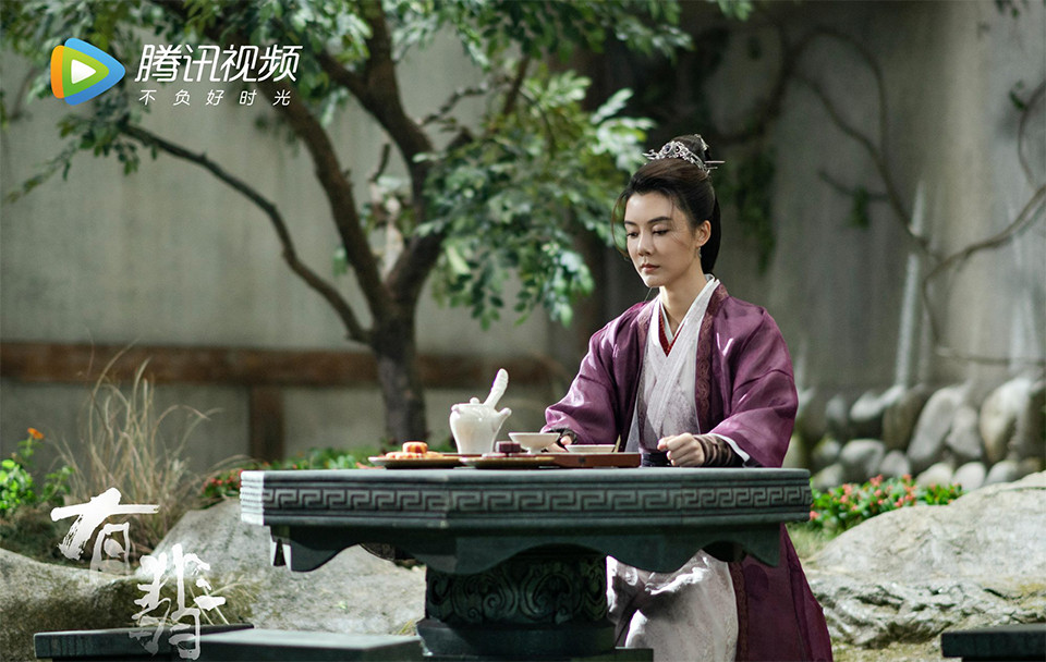 古裝劇《有翡》古裝男神＆女神8：車曉 飾演 李瑾容