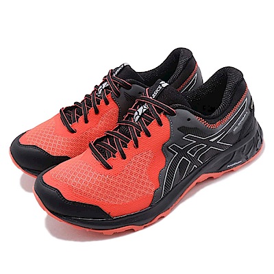 品牌: ASICS型號: 1011A210600品名: Gel Sonoma 4 GTX配色: 黑色 紅色特點: 亞瑟士 防水 越野 耐磨 運動 亞瑟膠 黑 紅