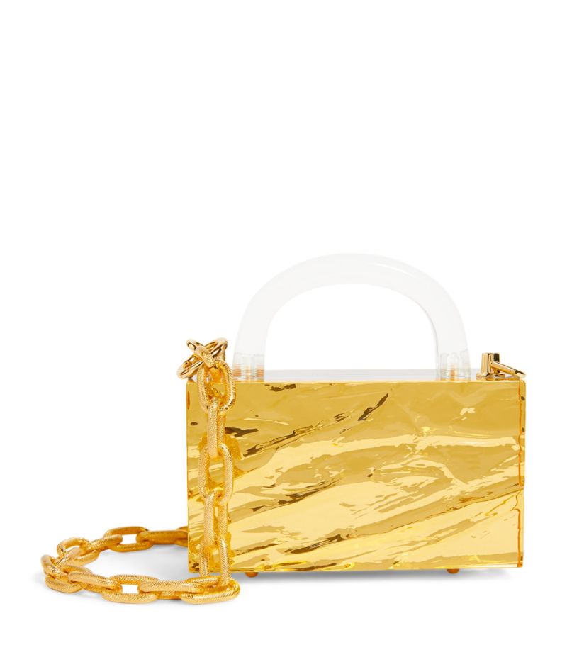 L'Afshar Mini Leon Top-Handle Bag