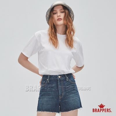BRAPPERS 女款 輕鬆夏日時光印花T-白