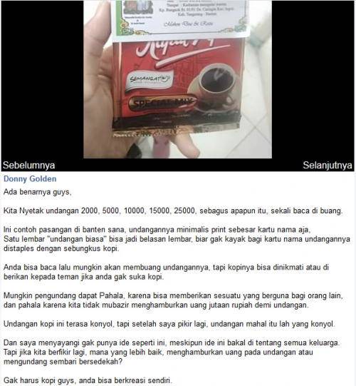Viral Undangan Pernikahan Seharga Rp2 Ribuan Ini Wujudnya