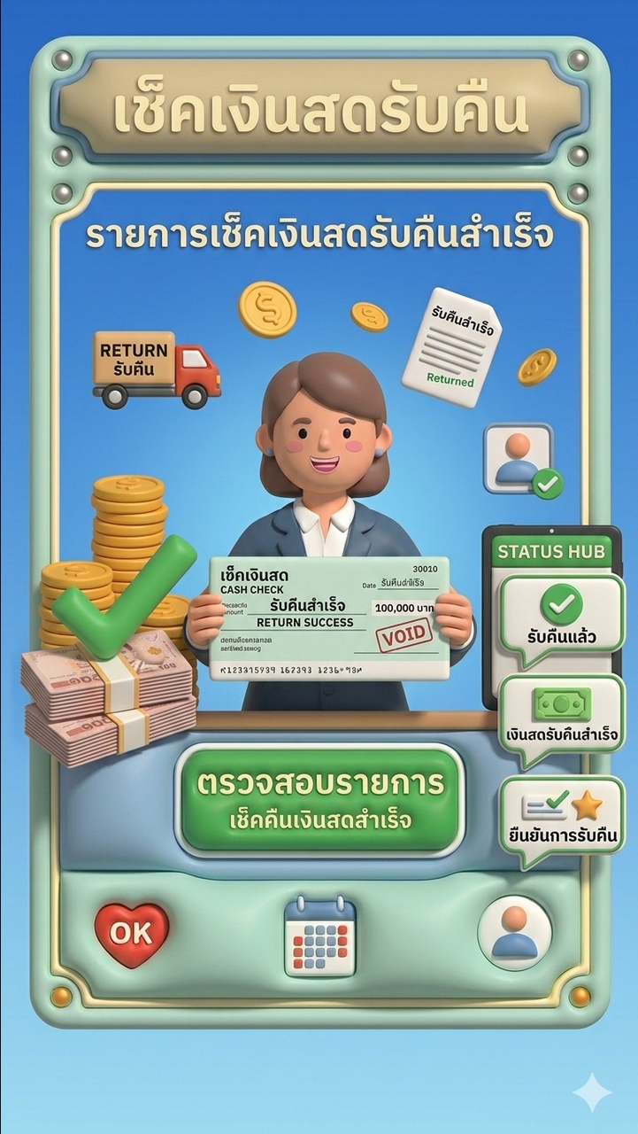 เช็คคืน
