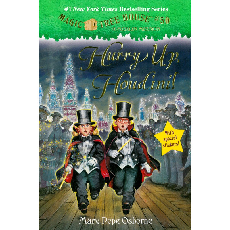 Magic Tree House 50: Hurry Up, Houdini!書號：0170497ISBN：9780307980489作者：Mary Pope Osborne出版日期：2015 年 0