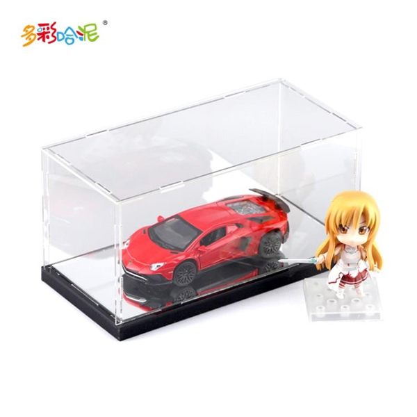 透明亞克力展示盒手辦黏土收納模型罩公仔玩具高達防塵盒子定制 mks宜品