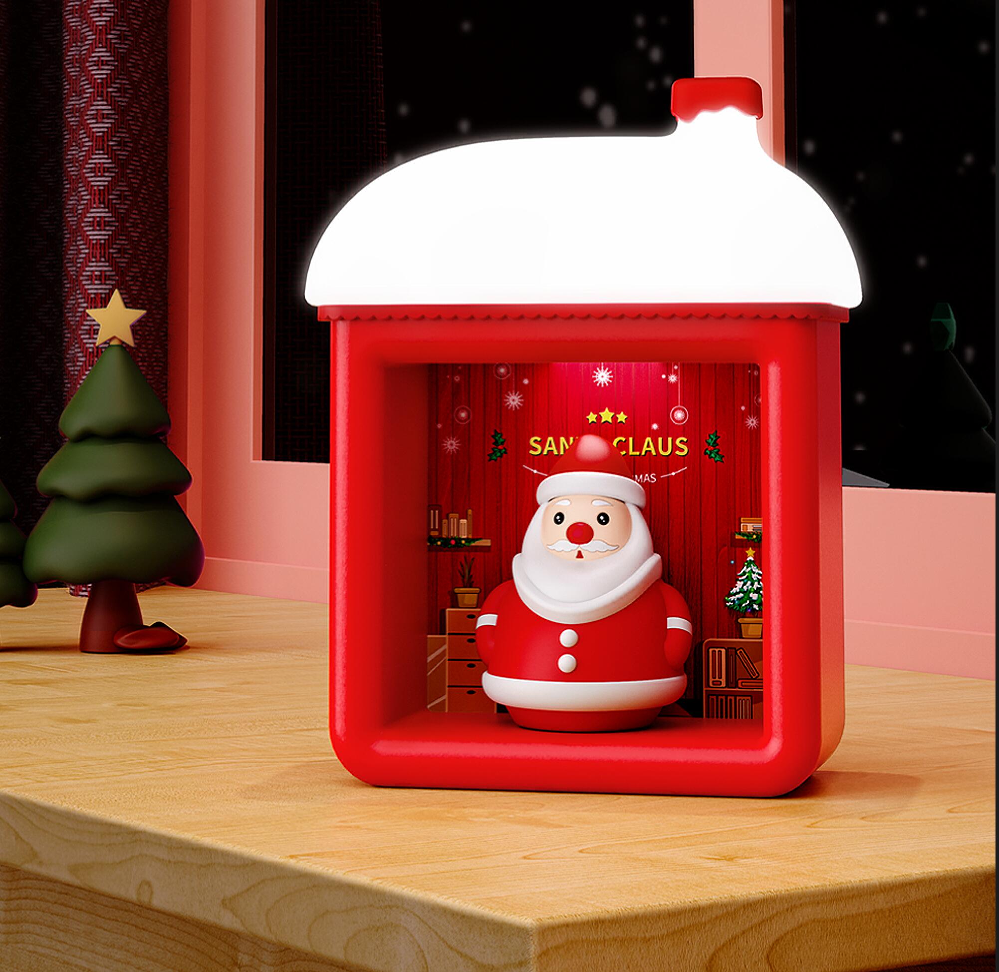 FUNY萌趣聖誕氣氛燈－呆萌聖誕老人，售價690元。(圖/台隆手創館)