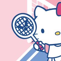 羽球拍拍打起來🏸