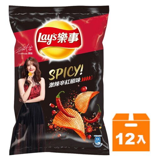 Lay’s 樂事 激辣辛紅椒洋芋片 75g (12入)/箱。食品與甜點人氣店家康鄰超市好康物廉網的糖果餅乾、洋芋片.玉米片有最棒的商品。快到日本NO.1的Rakuten樂天市場的安全環境中盡情網路購物