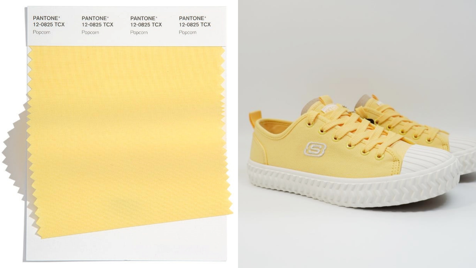 爆米花色餅乾鞋推薦：【SKECHERS】VLITES餅乾鞋