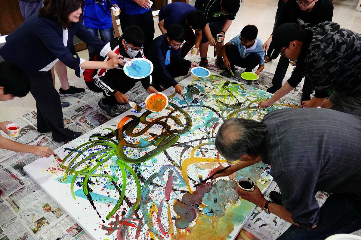 藝術陶冶集體創作 修平技職教育心視野 | 勁報 | LINE TODAY