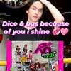 love you Bus because of you i shine & Dice💞🩷