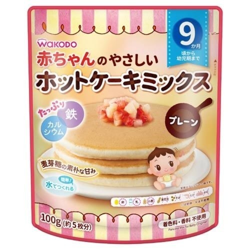 ホットケーキミックスは離乳食にいつから使える ベビー用ホットケーキミックスとおすすめレシピ