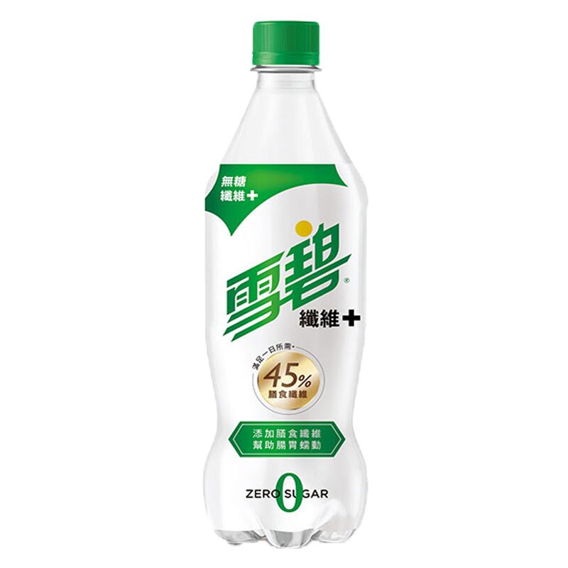 雪碧纖維+600ml(4入)/組 【康鄰超市】