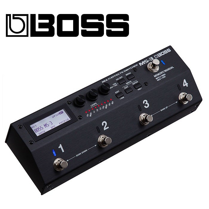 ★ 原廠公司貨 Boss MS-3 Looper Switcher 單顆迴路選擇器 迴路 記憶 切換踏板 ★原廠公司貨 Boss MS-3 Looper Switcher 單顆迴路選擇器 迴路 記憶 