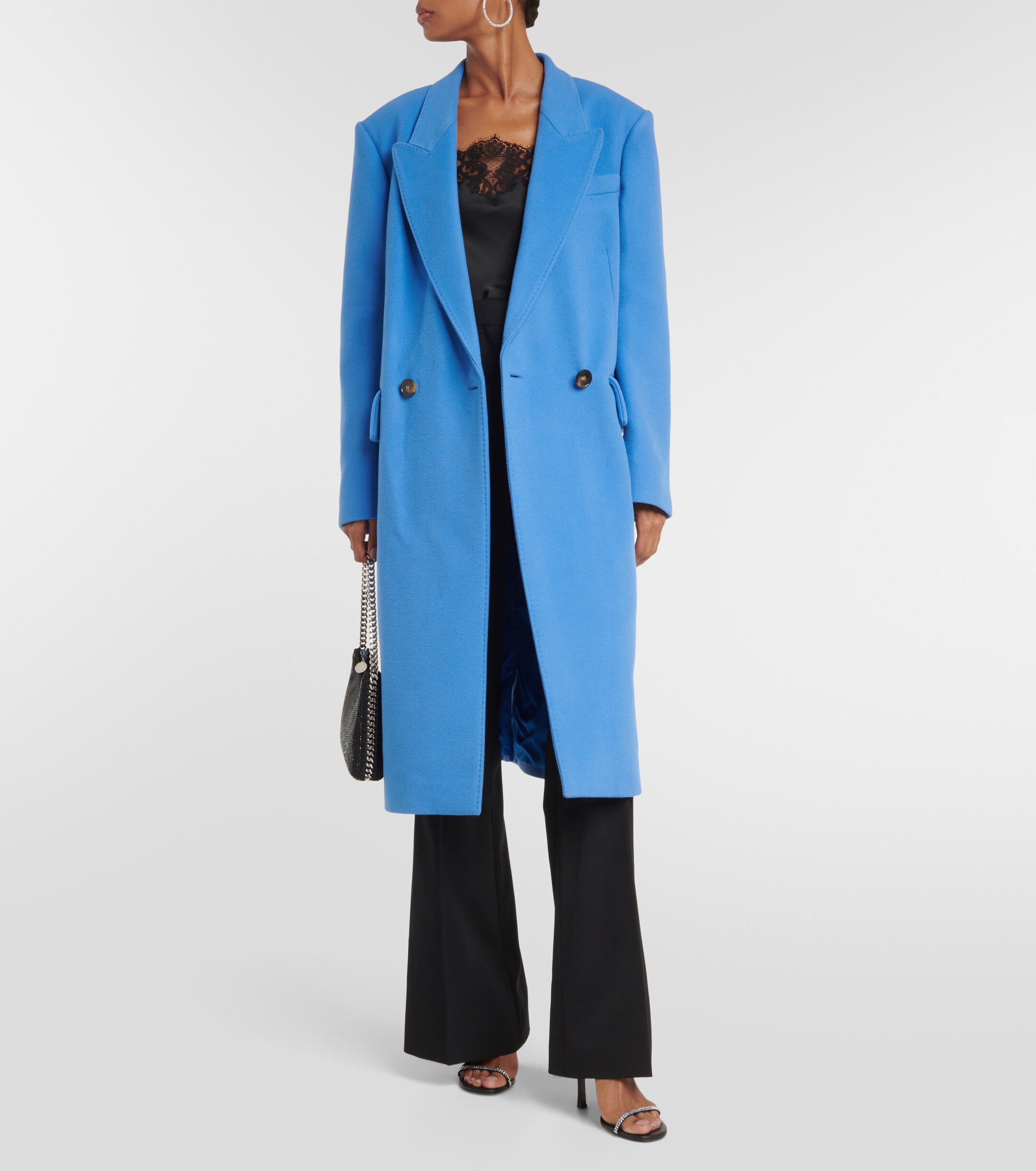 STELLA MCCARTNEY Double-breasted wool coat