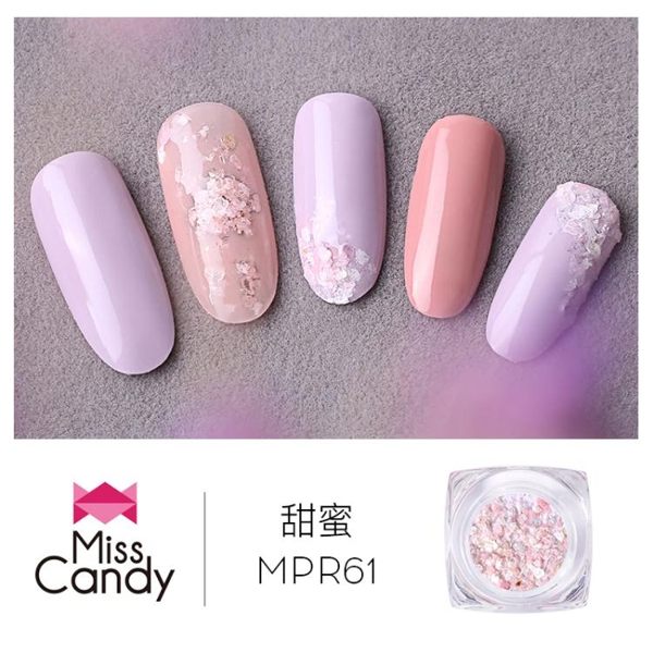 美甲飾品 美甲飾品鐳射粉亮粉閃粉菱形美甲亮片貼片超閃 金曼麗莎