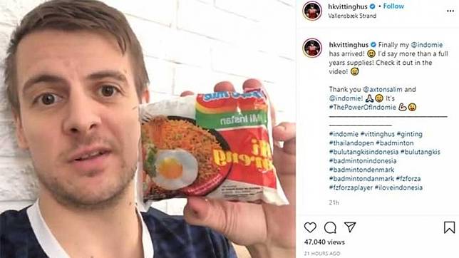 Kocak! Viral Momen Vittinghus Minta Ditraktir Indomie oleh Anthony Ginting  saat Wawancara | Suara.com | LINE TODAY