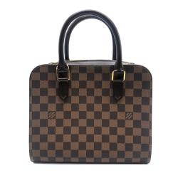 ◎多夾層收納方便|◎品牌經典格紋辨識度高|◎品牌:LouisVuitton/LV品牌定位:國際精品背法:手提包款:手提包顏色:棕色系外層材質:帆布適用性別:女生開口方式:拉鍊式尺寸-長X寬X高:約長2