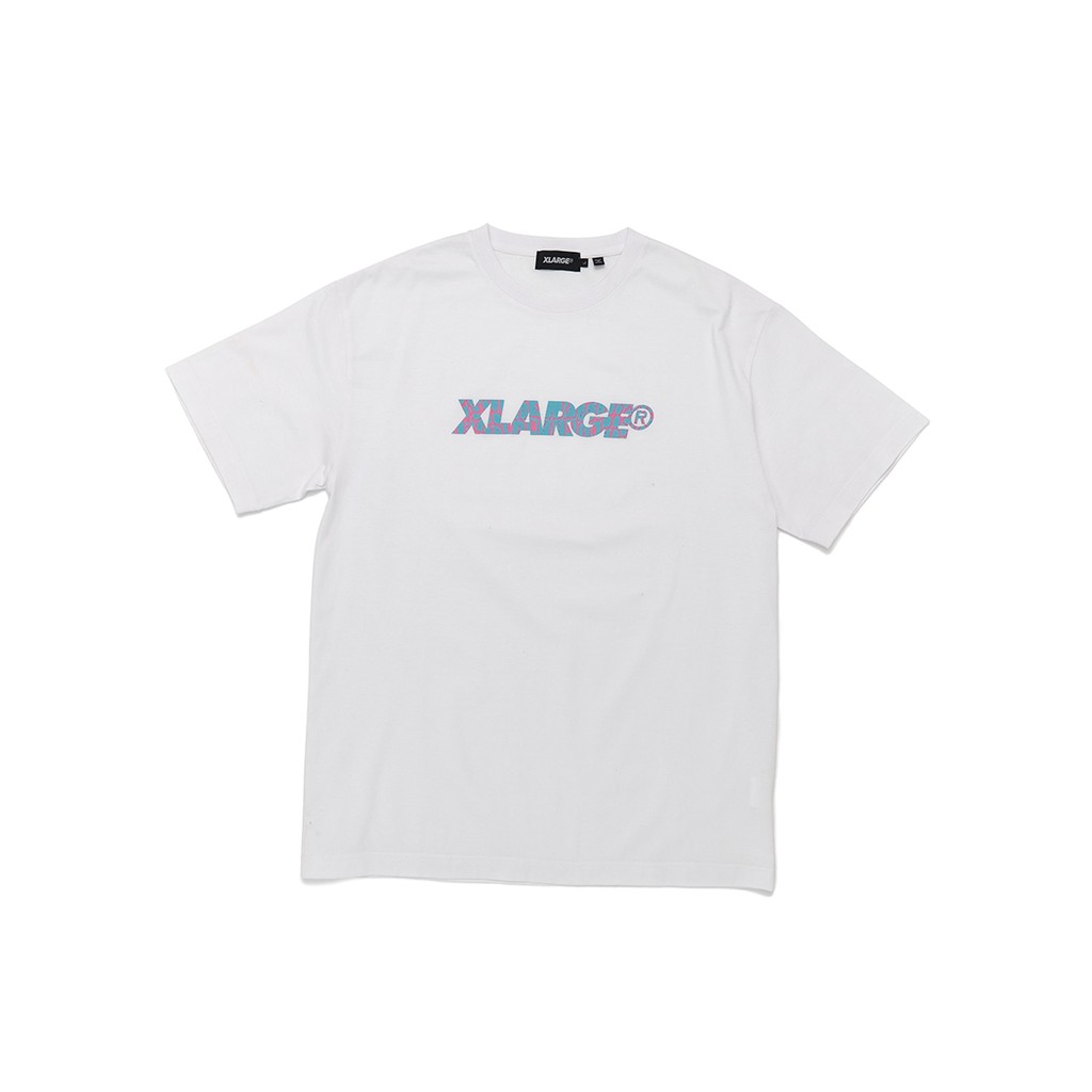 XLARGE S/S TEE CROC STANDARD LOGO 鱷魚紋文字TEE