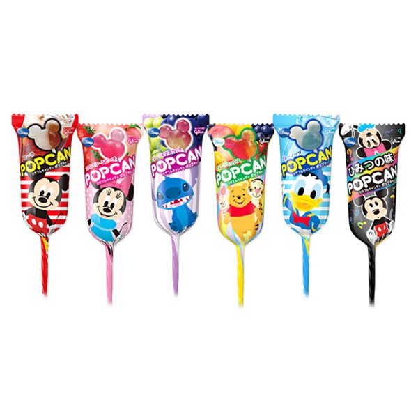 【Glico固力果】Disney迪士尼綜合飲料棒棒糖 米奇造型汽水棒棒糖 10.5g/單支日本進口糖果 挑食屋