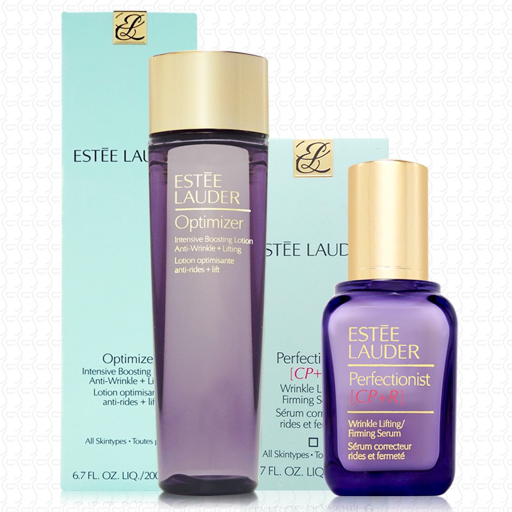 ESTEE LAUDER雅詩蘭黛 CP+R抗皺緊緻精華50ml+無限抗皺奇蹟露200ml (沐妍心社)