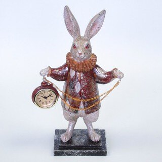 兔子雕像鏈錶 愛麗絲夢遊仙境 擺飾 裝飾 雜貨 家具 日貨 正版授權J00011919