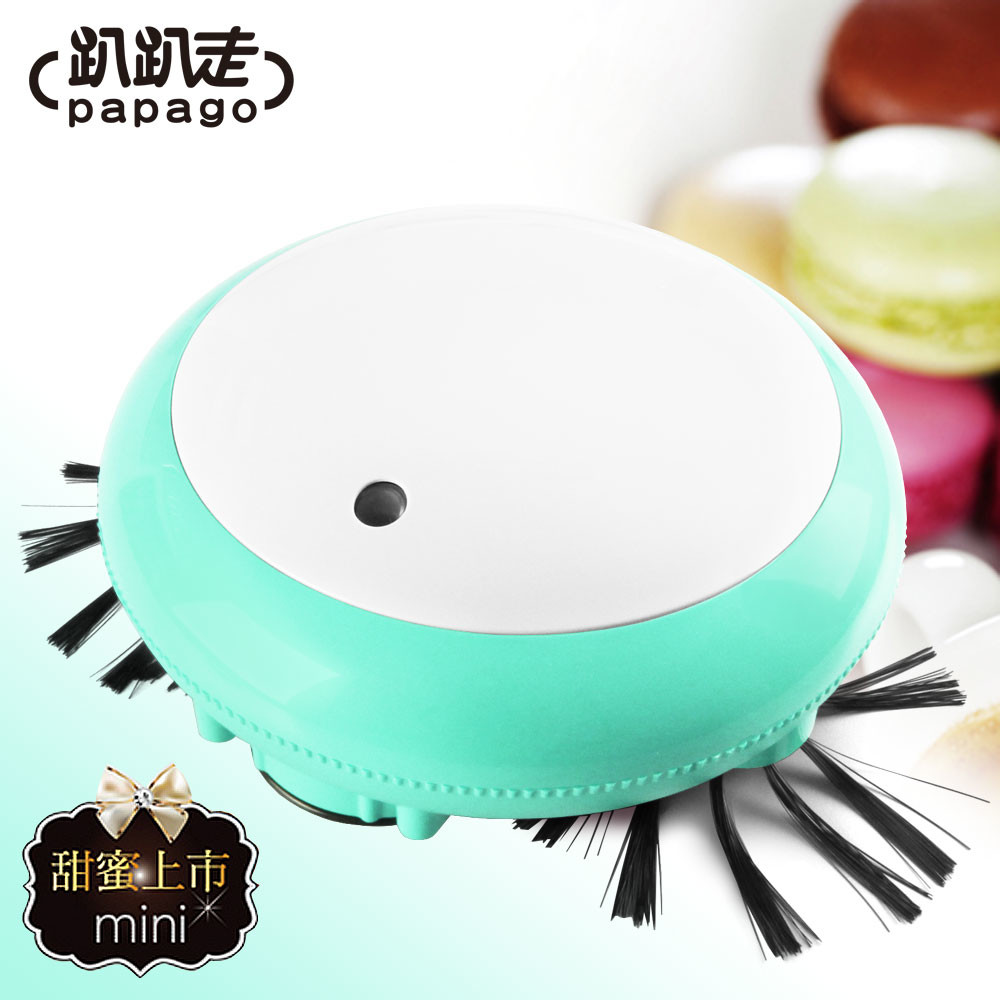 【趴趴走】馬卡龍迷你自動機器人吸塵器RVMA2
