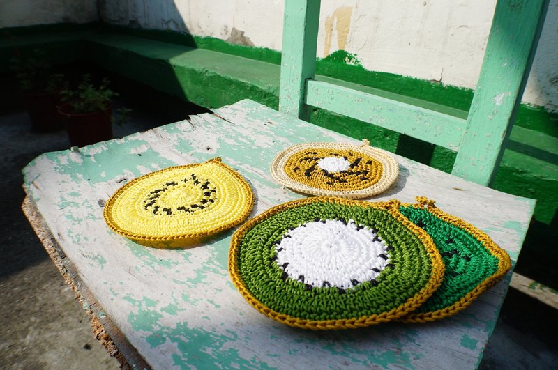 可愛的杯墊  水果造型<br />辦公桌的最佳伴飾