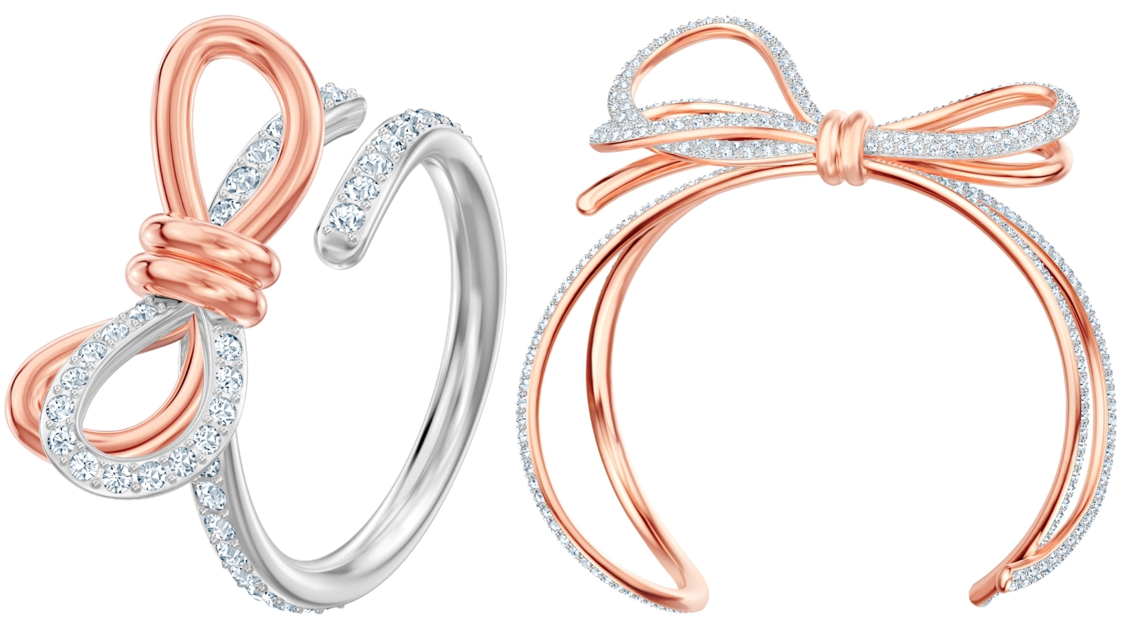 蝴蝶結首飾推薦：【Swarovski】Lifelong Bow系列