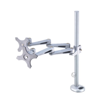 中鋼鋼材支桿高質感噴沙表面處理支桿底座採用螺紋接合底座採用止滑防刮墊片製程通過ISO 9001規範鋁合金支架