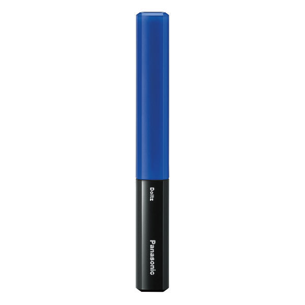 【數量限定】國際牌Panasonic 攜帶式 音波震動電動牙刷 藍/黑色 EW-DS29-A (附10組牙間刷頭)