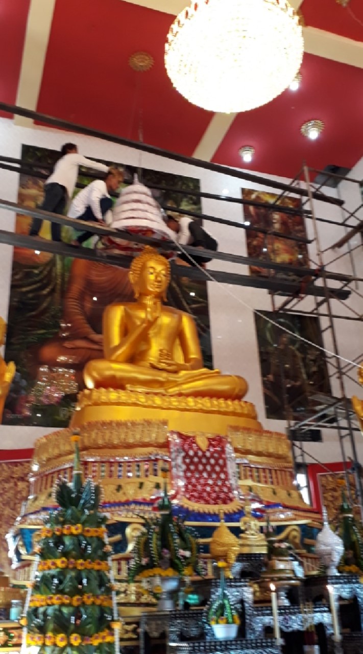 งานฝั่งลูกนิมิตรวัดเกษตรพันธาราม