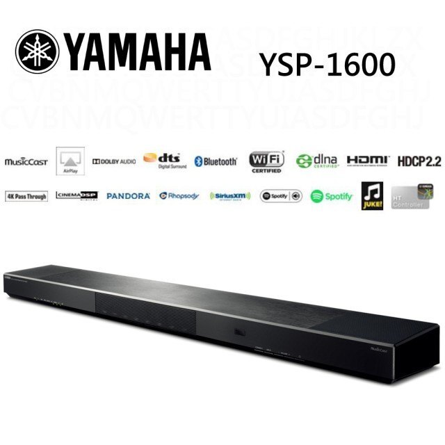 ★ 限時特惠 ★ YAMAHA 山葉 YSP-1600 藍光家庭劇院 5.1ch WiFi 4K 3D HDMI 藍牙喇叭 藍芽喇叭 無線音響 公司貨。人氣店家達人3C的首頁有最棒的商品。快到日本NO