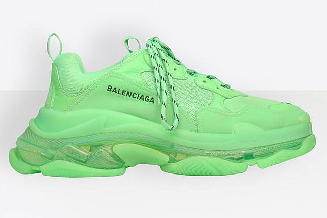 螢光色當道？！】Balenciaga Triple S 系列 