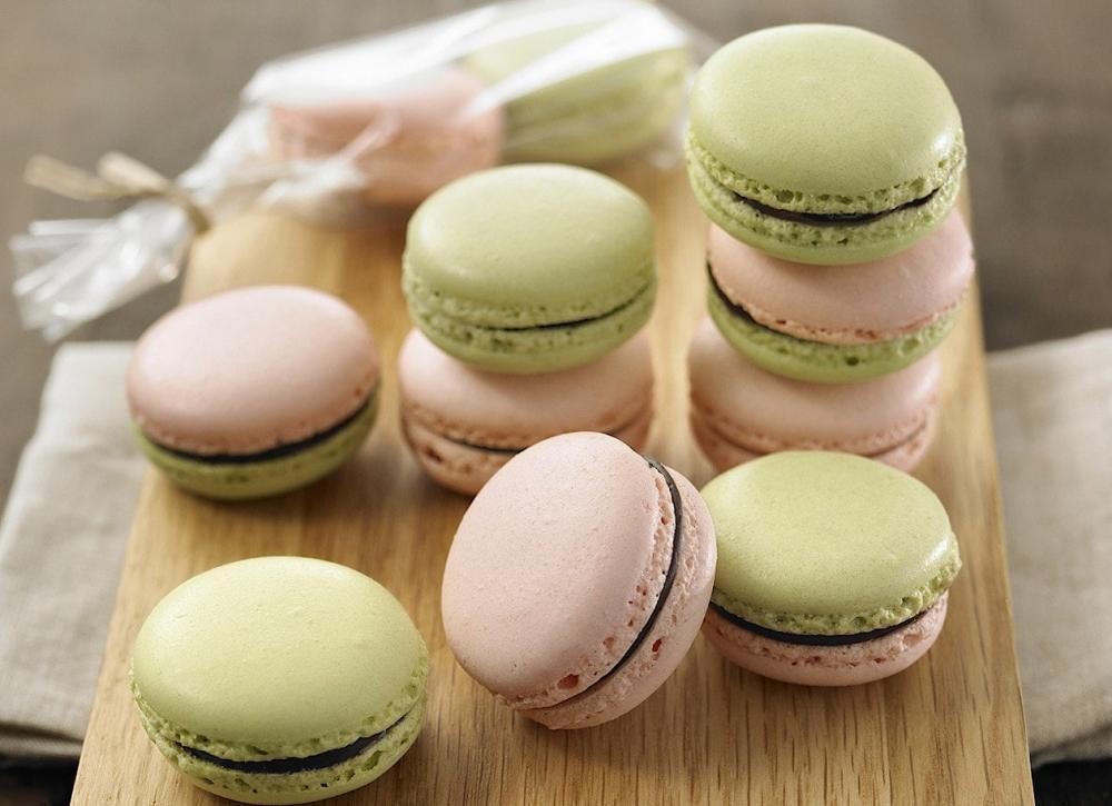 無印のかわいいマカロンキット再び いちご ピスタチオ味で16個1190円