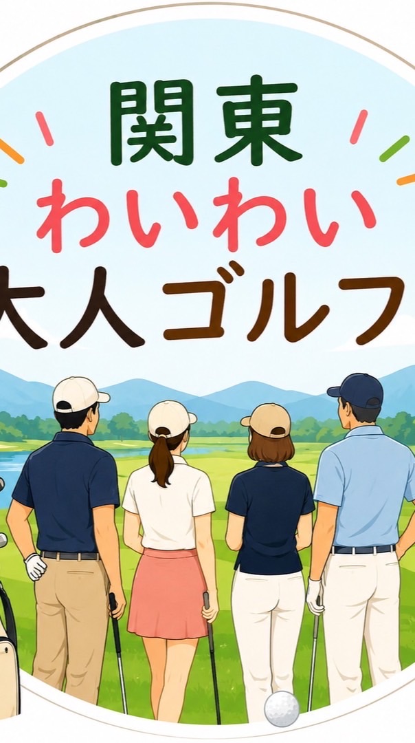 関東わいわい大人ゴルフ⛳️
