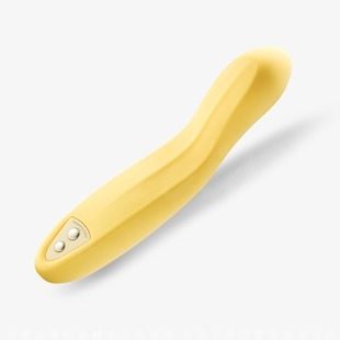 春風TryFun-天然系列 月半彎女用按摩棒_黃★電動按摩棒