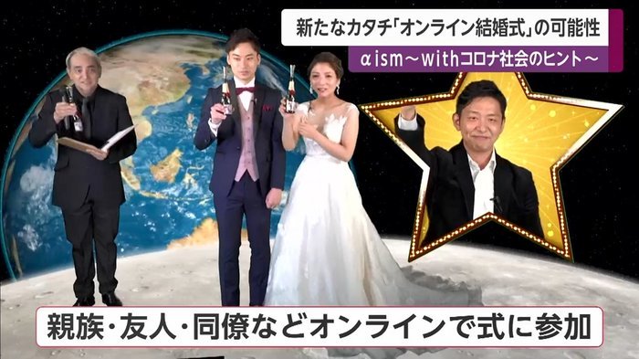 受疫情影響 日本新人改舉辦線上婚禮 禮金也直接線上刷卡 Line購物