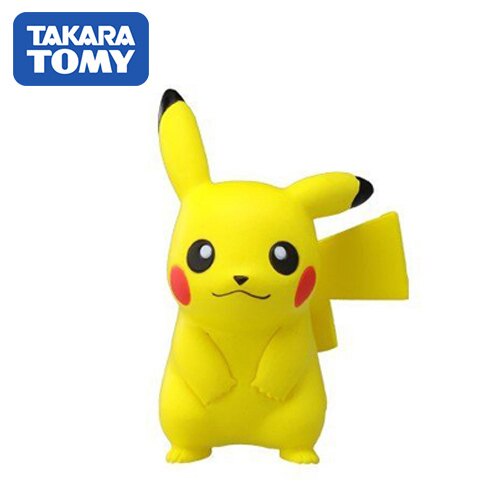 【日本進口】皮卡丘 Pikachu 寶可夢 造型公仔 MONCOLLE-EX 神奇寶貝 TAKARA TOMY - 968368