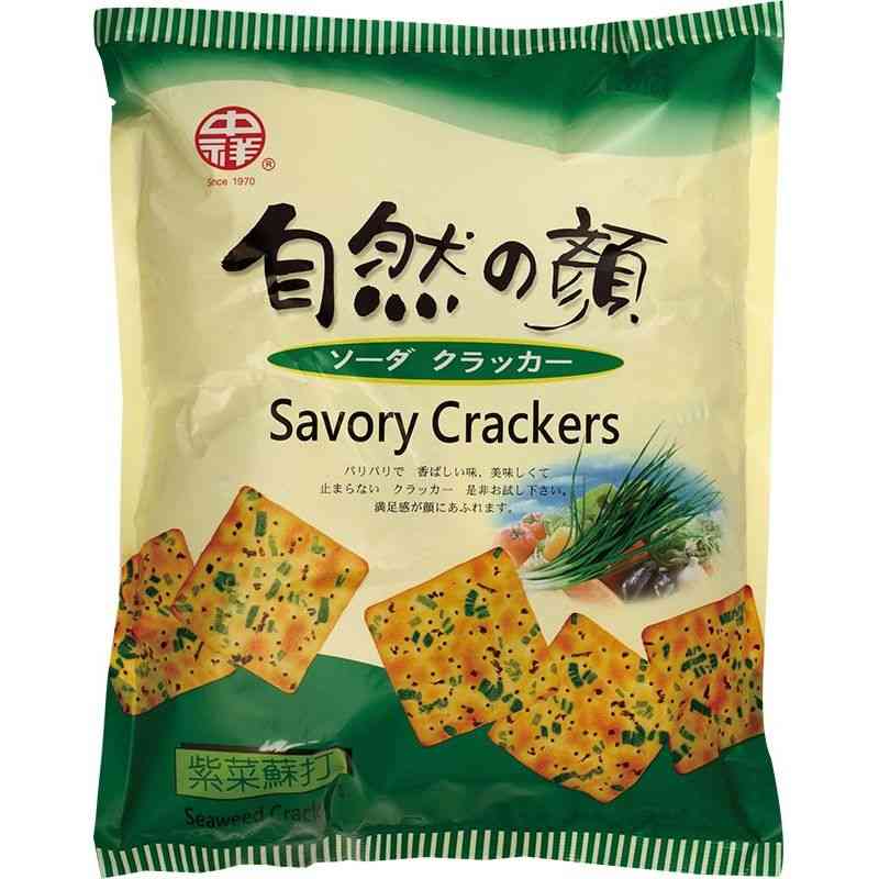 中祥自然之顏紫菜蘇打乾量販包