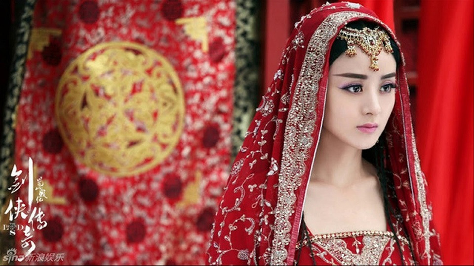 古裝劇同款「異域美女」造型4：趙麗穎 飾演《蜀山戰紀之劍俠傳奇》玉無心