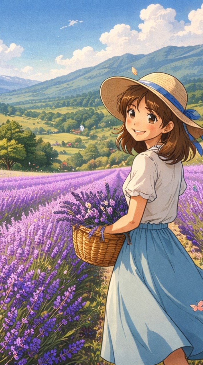 健康麻雀ラベンダー