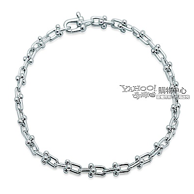 925 純銀 / 18 cm 長Lady Gaga 首推 HardWear系列典雅小鍊結扣環，展現獨特風格美感