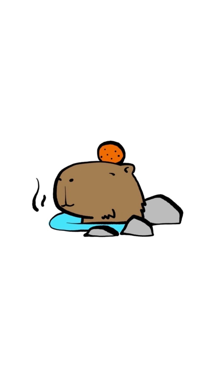 水豚泡溫泉